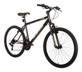 Nakamura Ecko 2 Large Hardtail Mountain Bike, Black, 26-in