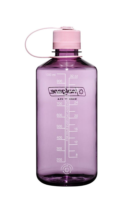 Nalgene Sustain Narrow Mouth Water Bottle, Impact-Resistant, BPA-Free, 32-oz