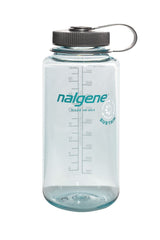 Nalgene Sustain Wide Mouth Water Bottle, Seafoam, 1 L