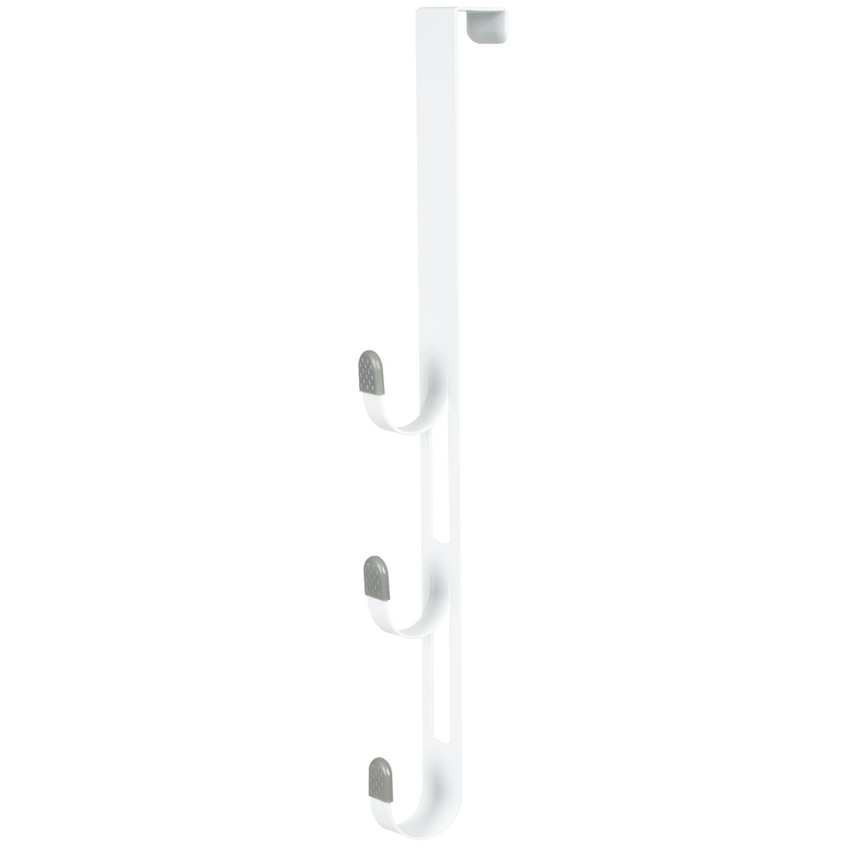 Neatfreak 20" Over The Door Metal 3 Hook, White