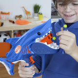 Nerf Junior Wild Sharkfire, Easy Play Dart Blaster, 8 Nerf Elite Darts, Ages 6 & Up image 3