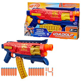 NERF Loadout Shadowspeed Recon Dart Blaster with Dart Storage Attachment and 14 N1 Darts