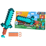 NERF Minecraft Diamond Sword Dart Blaster with 8 N1 Darts image 4