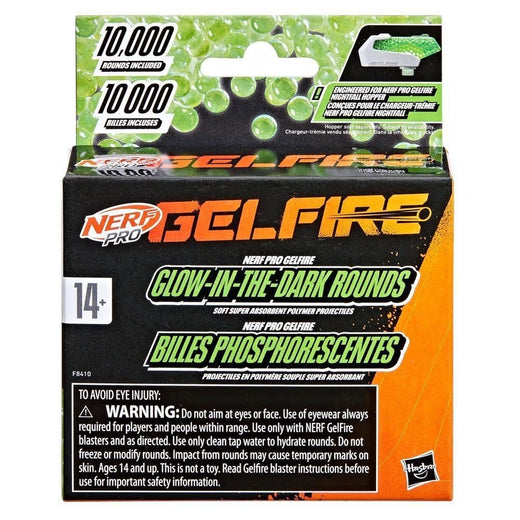 Nerf Pro Gelfire Glow In The Dark 10000-Round Refill for Nightfall Hopper