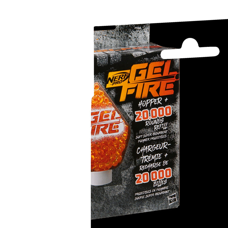 Nerf Pro Gelfire Orange Hopper+ with 20000-Round Refill