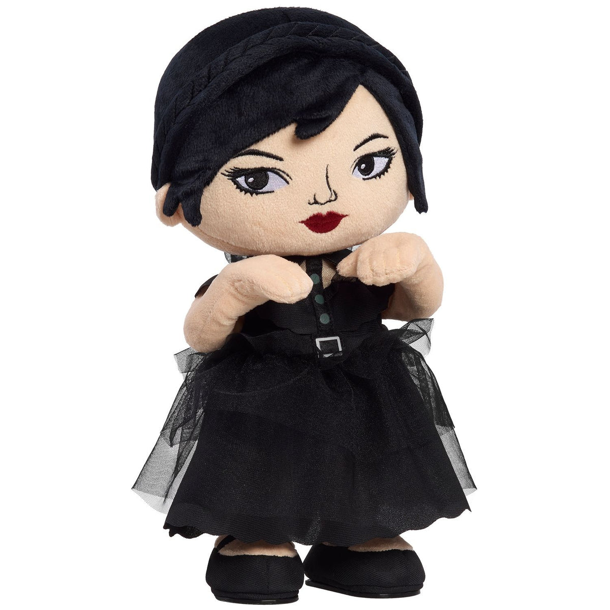 NETFLIX Wednesday Addams Dancing Plush Doll, 12.5-in