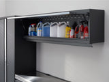 NewAge Bold 3.0 Series All-in-One Lockable Steel Garage Cabinetry Set with Stainless Steel Top, Grey, 90-in x 18-in x 72-in, 4-pc image 4