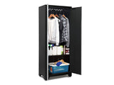 NewAge Bold Series 24-Gauge Steel RTA Storage Locker with 3 Shelves, Black, 30-in image 3