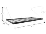 NewAge Pro Series Wall Mounted Heavy-Duty Steel Shelf, 600-lb Capacity, 4-ft x 8-ft image 4