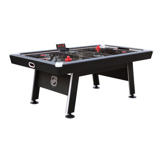 NHL Attacker Hover Air Hockey Game Table with Electronic Scoreboard, Pucks & Pushers, 84-in