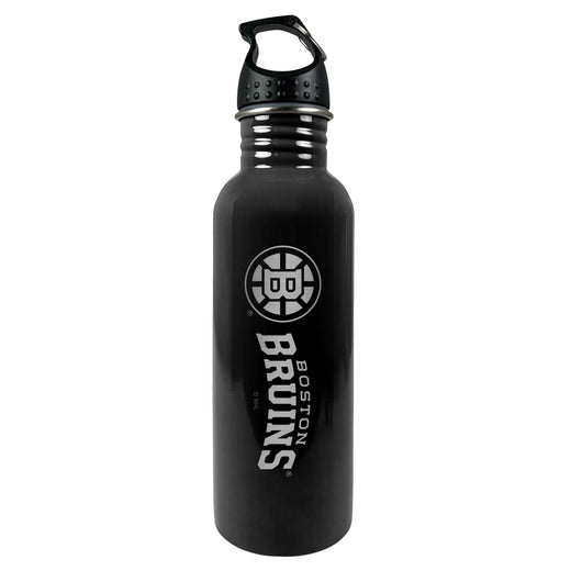 NHL Boston Bruins Stainless Steel Water Bottle, 25-oz