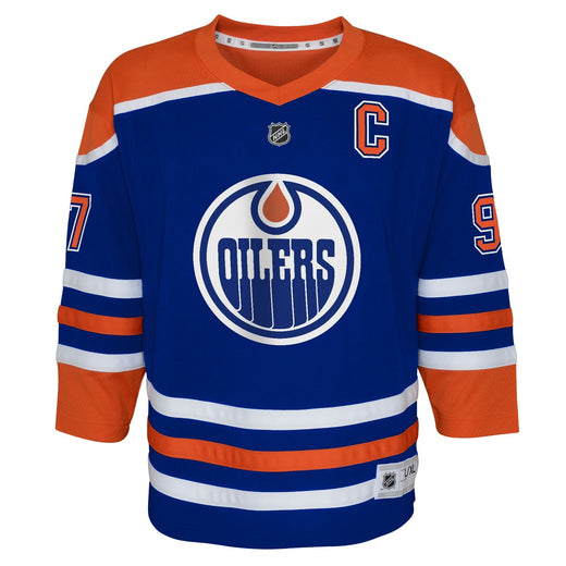 NHL Edmonton Oilers Replica Player Jersey, Connor McDavid, Youth, Assorted Sizes