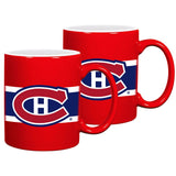 NHL Montreal Canadiens Ceramic Mug, 11-oz, 2-pk