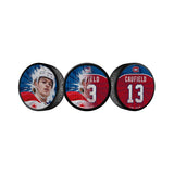 NHL Montreal Canadiens Cole Caufield Dual-Image Lenticular Hockey Puck, 6-oz