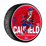 NHL Montreal Canadiens Cole Caufield Hockey Puck, 6-oz