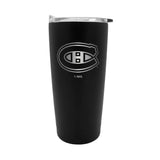 NHL Montreal Canadiens Executive Stainless Steel Insulated Travel Tumbler, Black, 20-oz