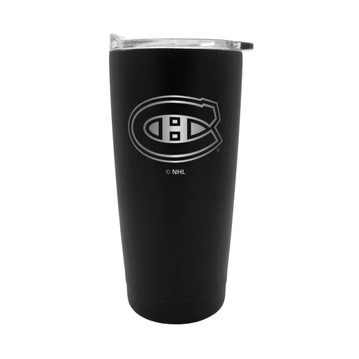 NHL Montreal Canadiens Executive Stainless Steel Insulated Travel Tumbler, Black, 20-oz