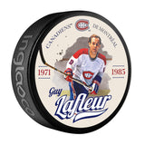 NHL Montreal Canadiens Guy Lafleur Hockey Puck, 6-oz