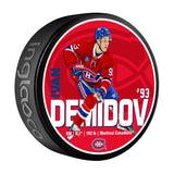 NHL Montreal Canadiens Ivan Demidov Hockey Puck, 6-oz