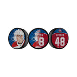 NHL Montreal Canadiens Lane Hutson Dual-Image Lenticular Hockey Puck, 6-oz