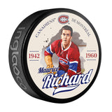 NHL Montreal Canadiens Maurice Richard Hockey Puck, 6-oz