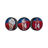 NHL Montreal Canadiens Nick Suzuki Dual-Image Lenticular Hockey Puck, 6-oz