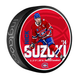 NHL Montreal Canadiens Nick Suzuki Hockey Puck, 6-oz