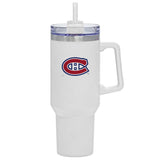 NHL Montreal Canadiens Travel Mug with Straw and Handle, 40-oz