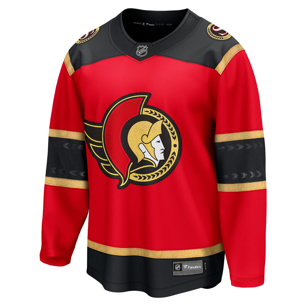 NHL Ottawa Senators 2025 Adult Standard Alternate Breakaway Jersey, Various Sizes