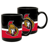 NHL Ottawa Senators Ceramic Mug, 11-oz, 2-pk