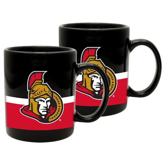 NHL Ottawa Senators Ceramic Mug, 11-oz, 2-pk