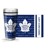 NHL Toronto Maple Leafs Full Wrap Wallpaper Travel Mug, 14-oz