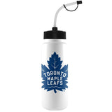 NHL Toronto Maple Leafs Officially Licensed Hockey Water Bottle, 1-L