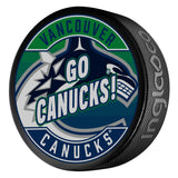 NHL Vancouver Canucks Dual-Image Lenticular Hockey Puck, 6-oz