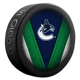 NHL Vancouver Canucks Souvenir Hockey Puck, 6-oz image 2