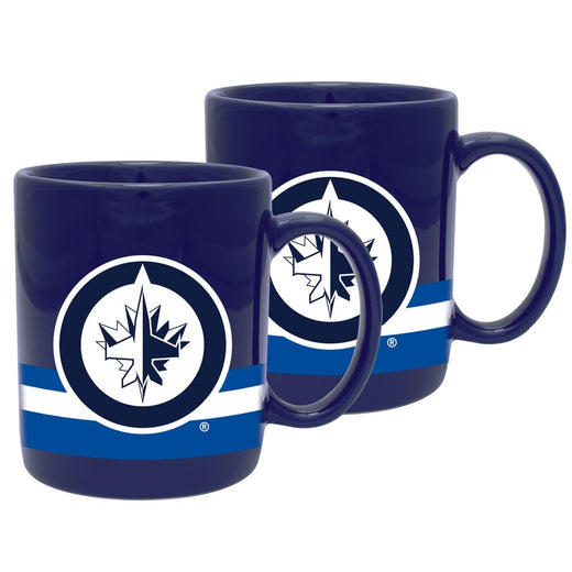 NHL Winnipeg Jets Ceramic Mug, 11-oz, 2-pk