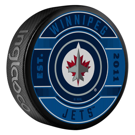 NHL Winnipeg Jets Dual-Image Lenticular Hockey Puck, 6-oz