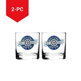 NHL Winnipeg Jets Hockey Rocks Glass, 2-pk image 3