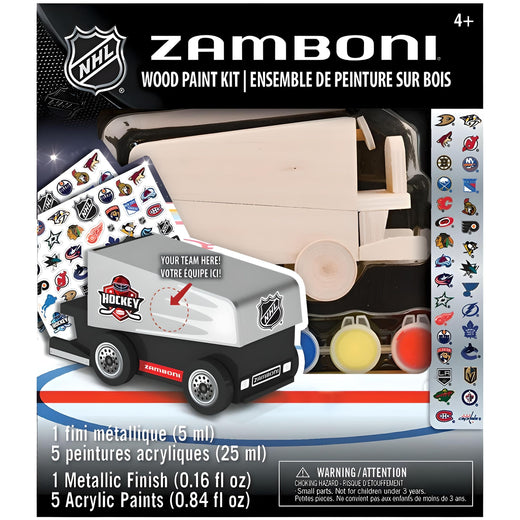 NHL Zamboni Craft Paint Kit