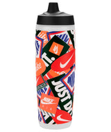 Nike Refuel 24-oz Orange Graphic Squeezable Water Bottle