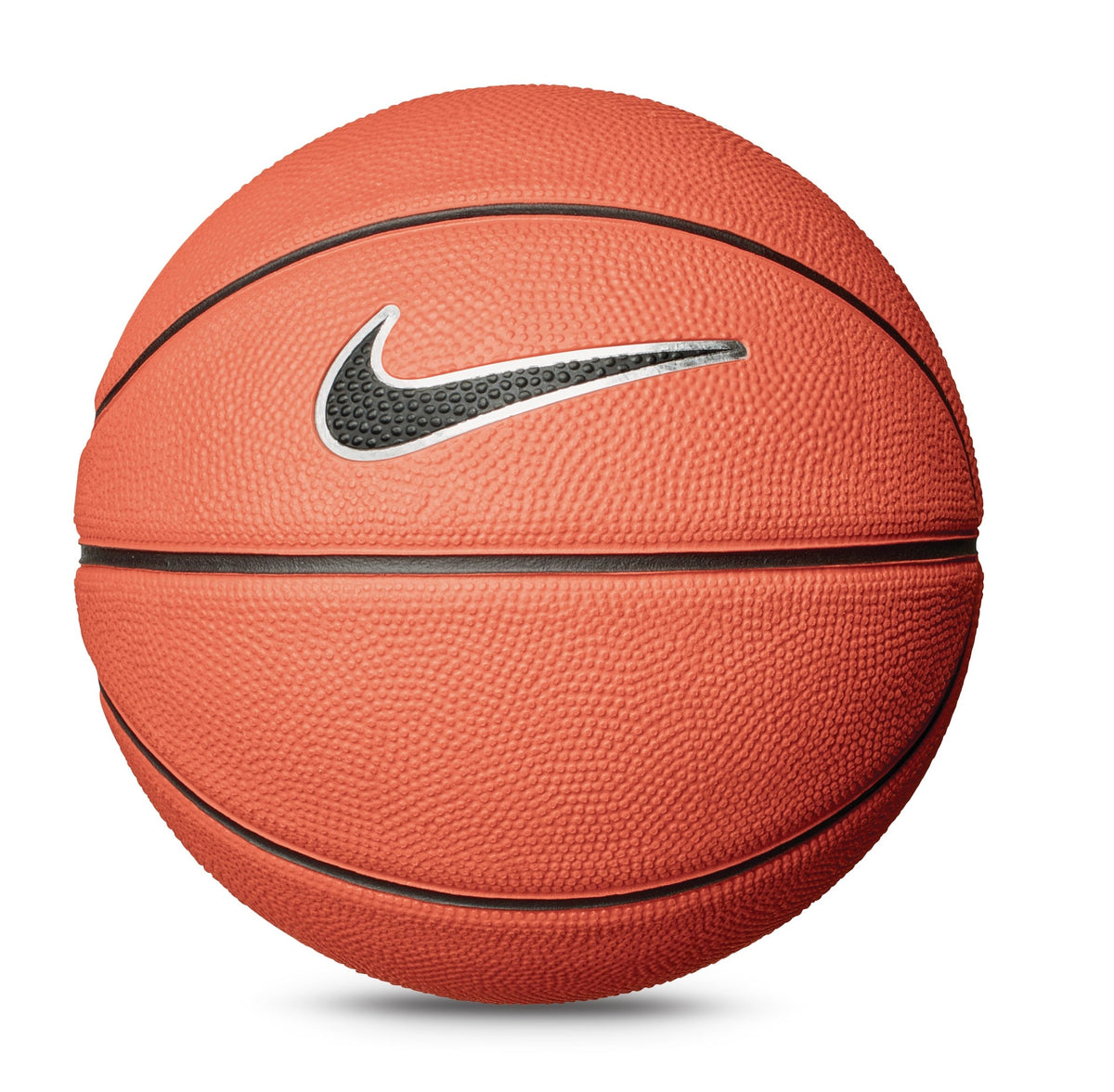 Nike Skills Mini Kids' Indoor/Outdoor Rubber Basketball, Size 3 (22.5-in), Amber/Black/White