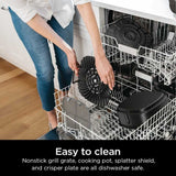 Ninja 6-in-1 indoor Grill and Cyclonic Air Fryer, 4-qt image 4