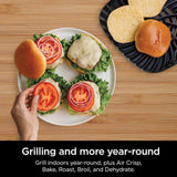 Ninja 6-in-1 indoor Grill and Cyclonic Air Fryer, 4-qt image 5