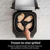 Ninja 6-in-1 indoor Grill and Cyclonic Air Fryer, 4-qt image 7