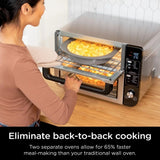 Ninja Double Door 12-in-1 Countertop Electric Convection Oven & Air Fryer with FLEXDOOR image 4
