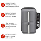 Ninja DoubleStack XL Multi-Rack Air Fryer with 2 Baskets & 6 Functions, 10-qt image 4