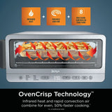 Ninja Flip Space-Saving 8-in-1 Toaster Oven & Air Fryer image 7