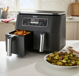 Ninja Foodi 2-Basket Air Fryer with 6 Cooking Functions, 8 Qt image 7