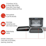 Ninja Foodi XL Pro Digital Convection Air Fryer Toaster Oven, with 10 Functions, Stainless Steel image 3