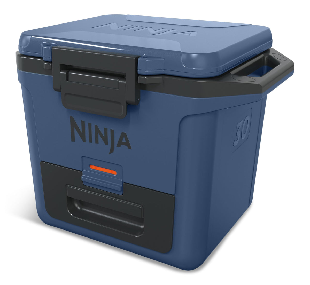 Ninja FrostVault 30-Quart Portable Hard Cooler with DryChill Drawer, 28-L, Blue